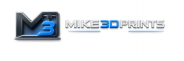 mike3dprints logo inline transparent